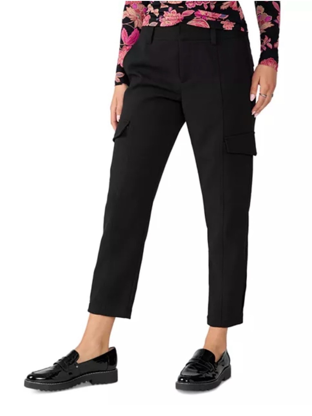 Sanctuary Polished Crop Cargo Pants